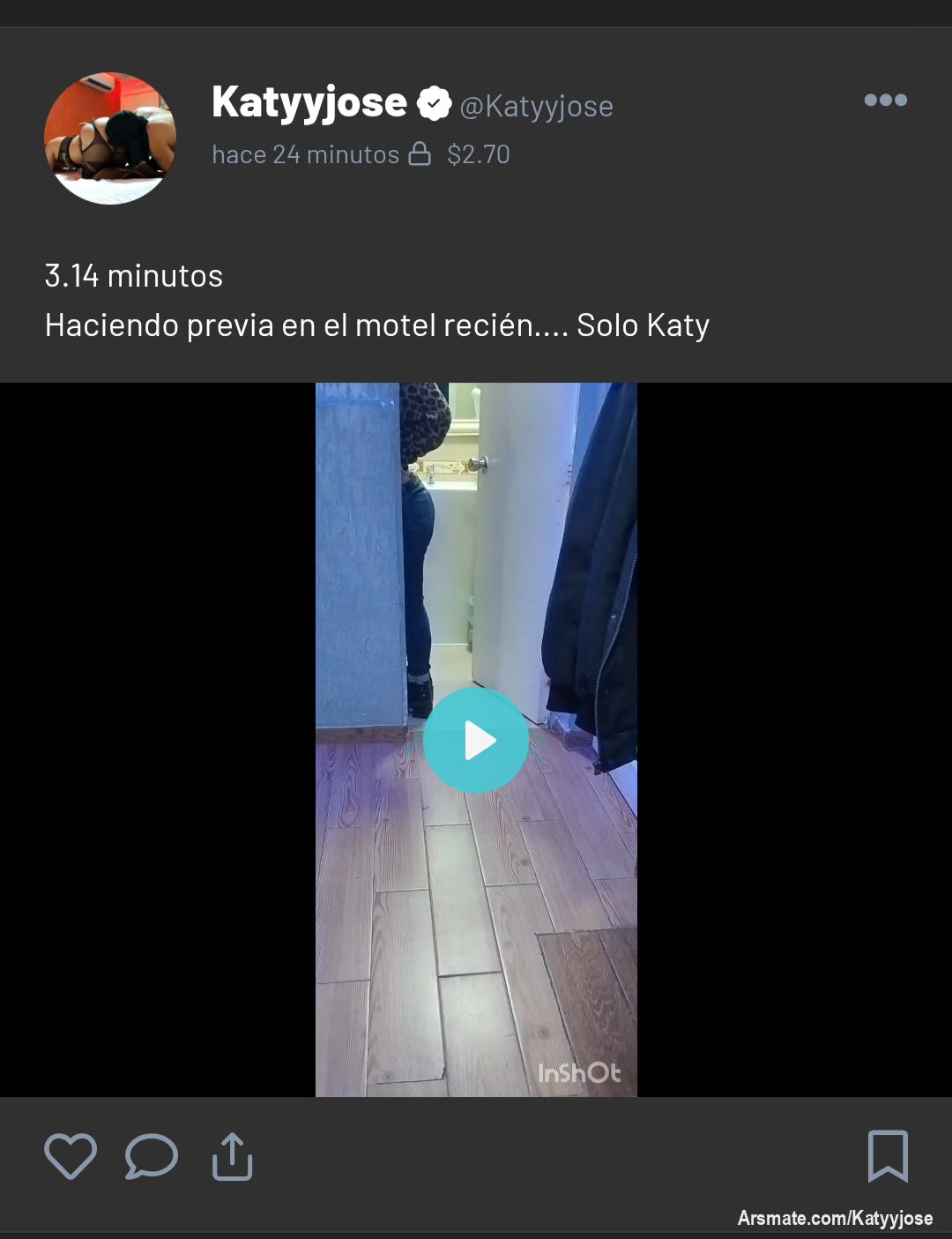 Mira lo que subí para ti 😊 
https://arsmate.com/Katyyjose/post/5624892