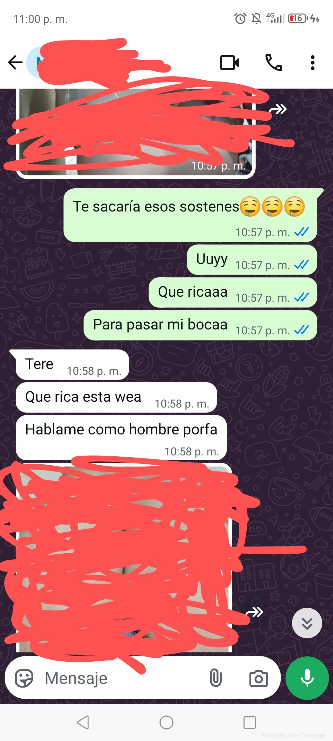 También tengo sexting de juego de roles 😏😏😏😈😈