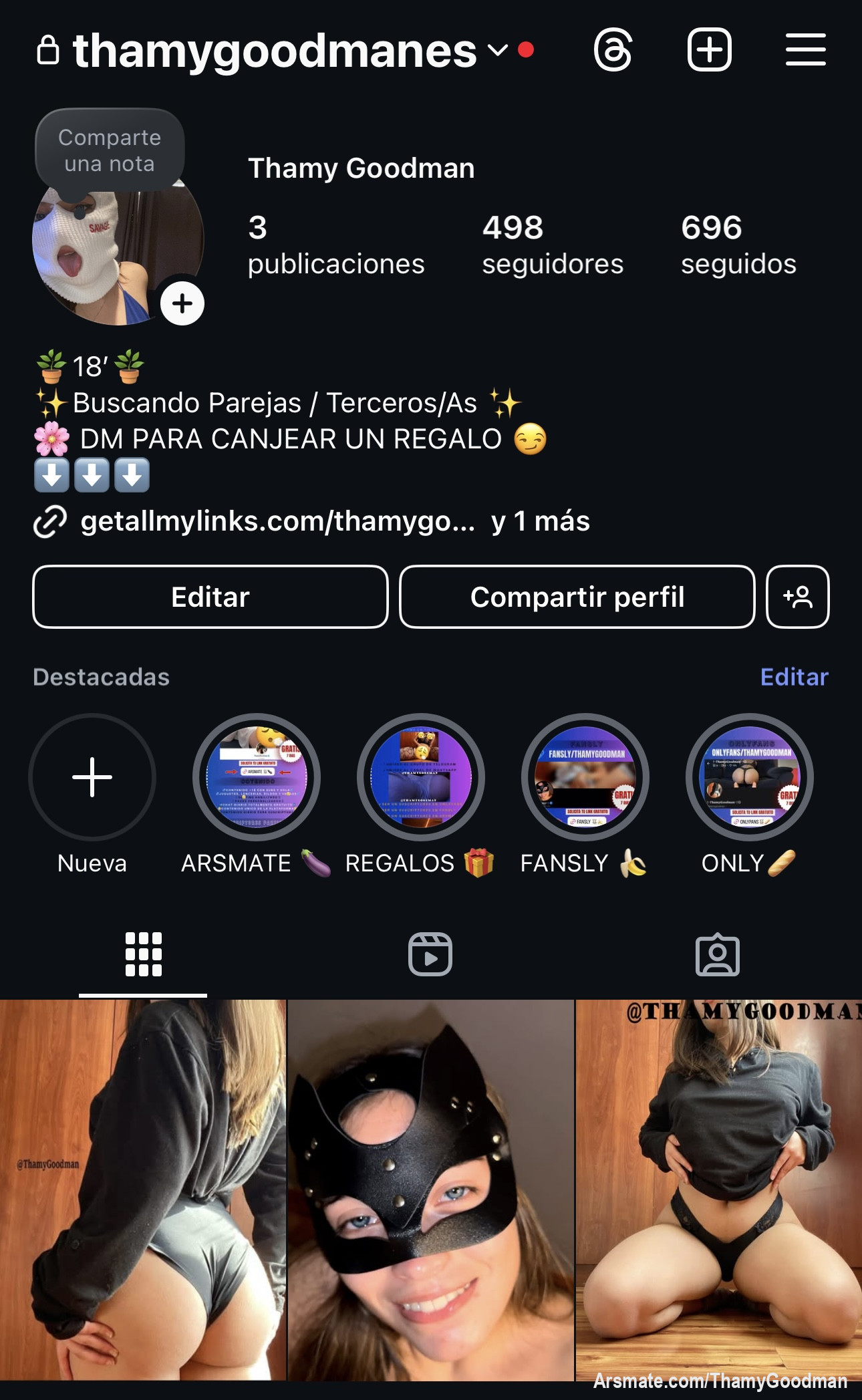 Si llegamos a los 500 seguidores en ig les publico un regalito jeje 🤫