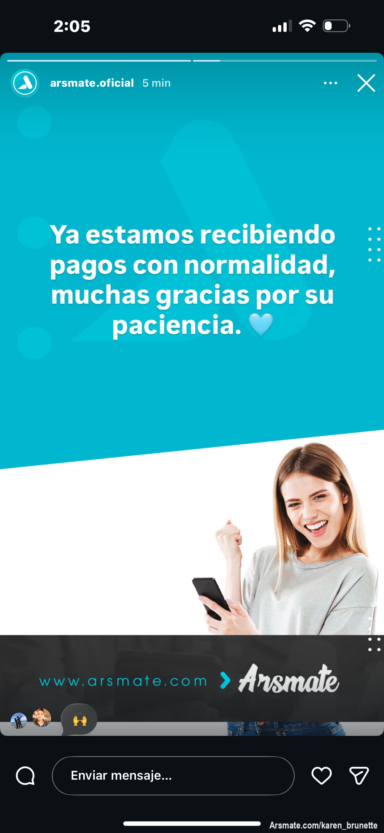 Lamento mucho lo malos ratos para aquellos que buscaban suscribirse y no pudieron, les dejo la última información de arsmate. 
Ya pueden suscribirse sin problema 😉 
Mis amores y los espero con regalitos