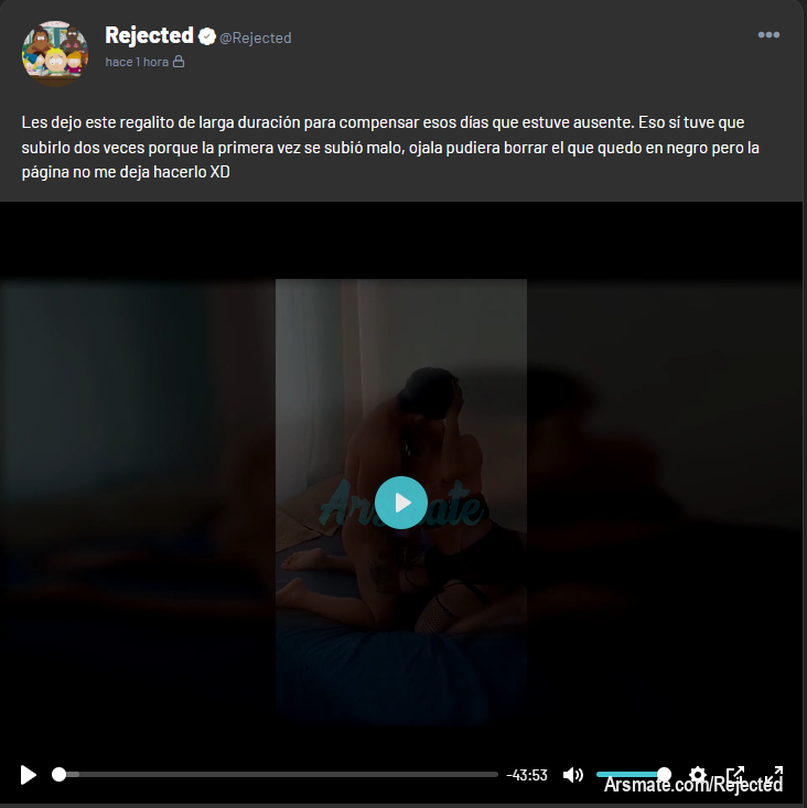 Cabros les dejo este video de larga duración en la suscripción, son más de 40 minutos y les recuerdo que bajé de precio a la suscripción (sólo cuesta 5 dólares).
Aproveche de suscribirse porque cuando vuelva a subir más de los videos que me borraron volveré a subir el precio a 6 dolares.